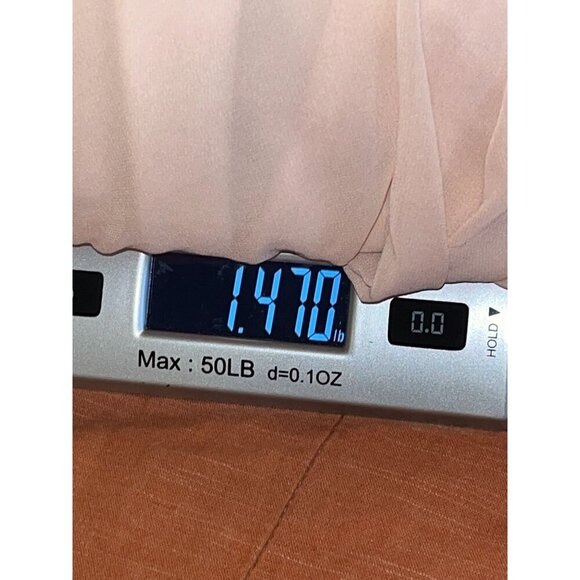 Jenny Yoo Collection Blush Pink Inesse Bridesmaid Maxi Dress Size 10  formal - Picture 11 of 11